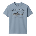 Salt Life Great White Men's T-Shirt Light Blue