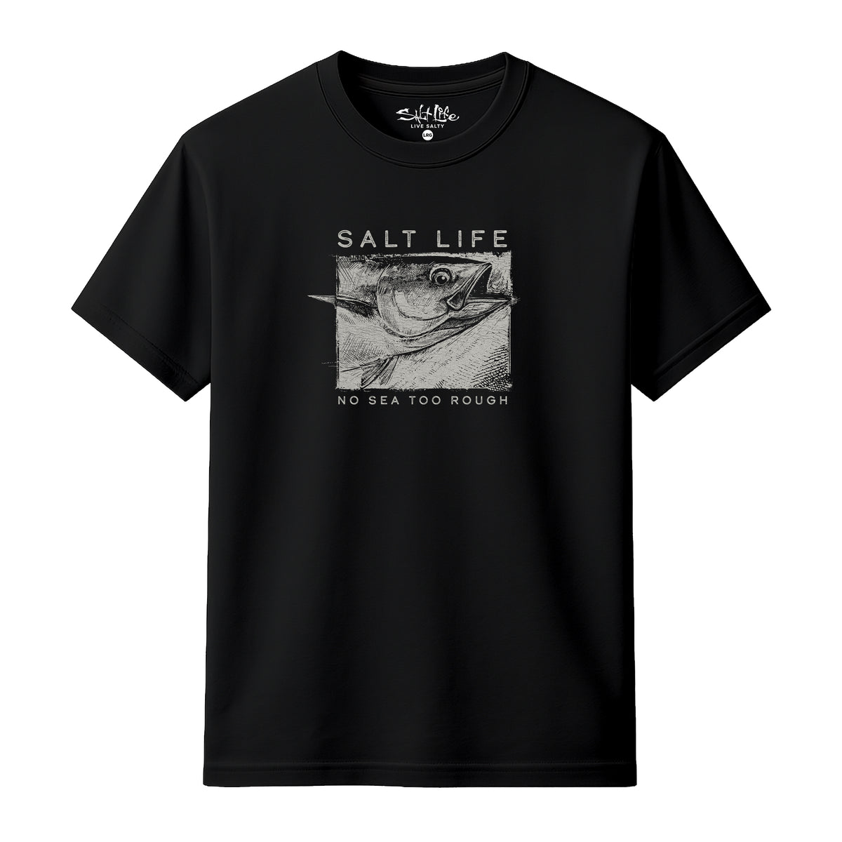 Salt Life No Sea Too Rough Men's T-Shirt
