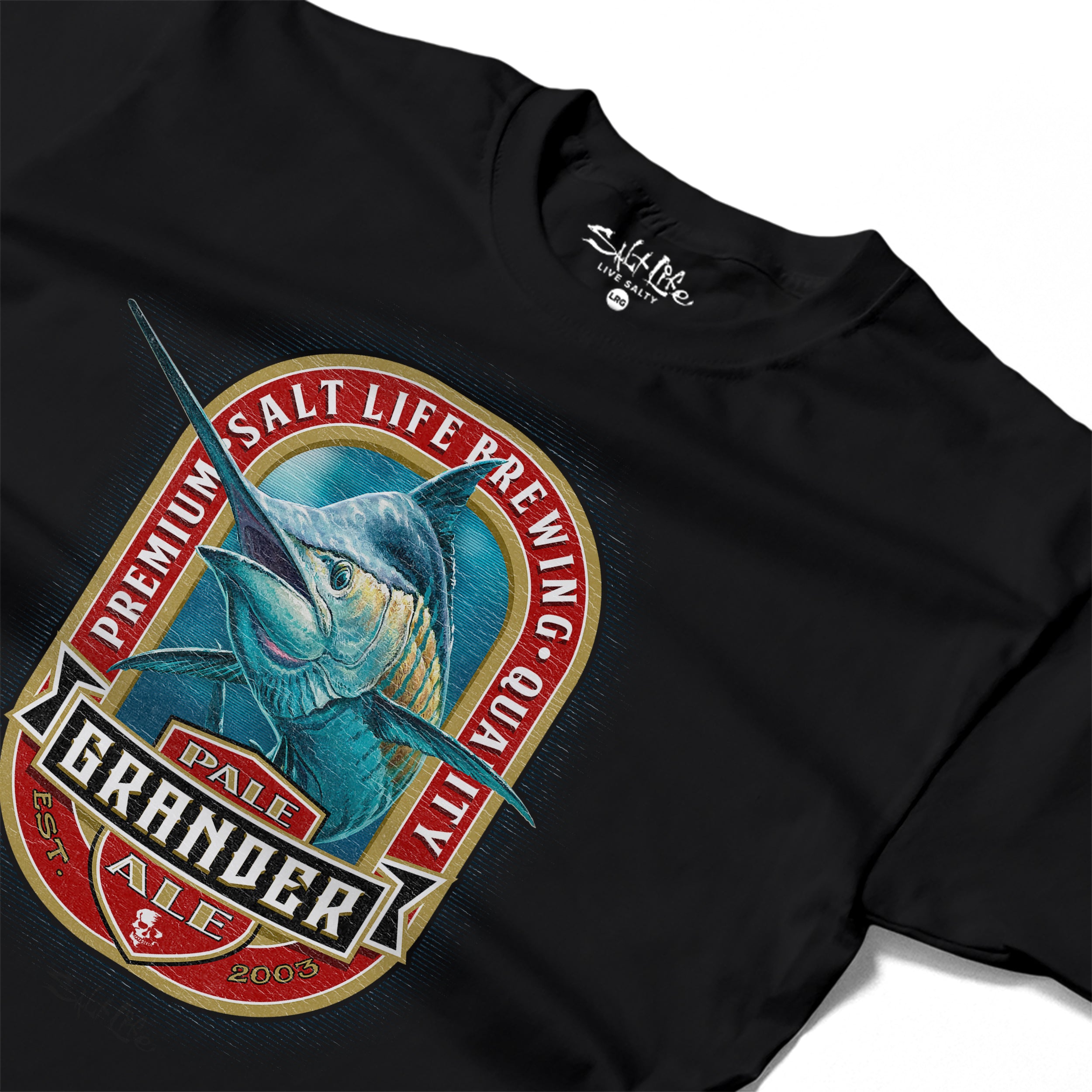 Salt Life Pale Ale Marlin Men's T-Shirt