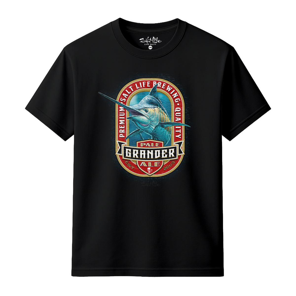 Salt Life Pale Ale Marlin Men's T-Shirt