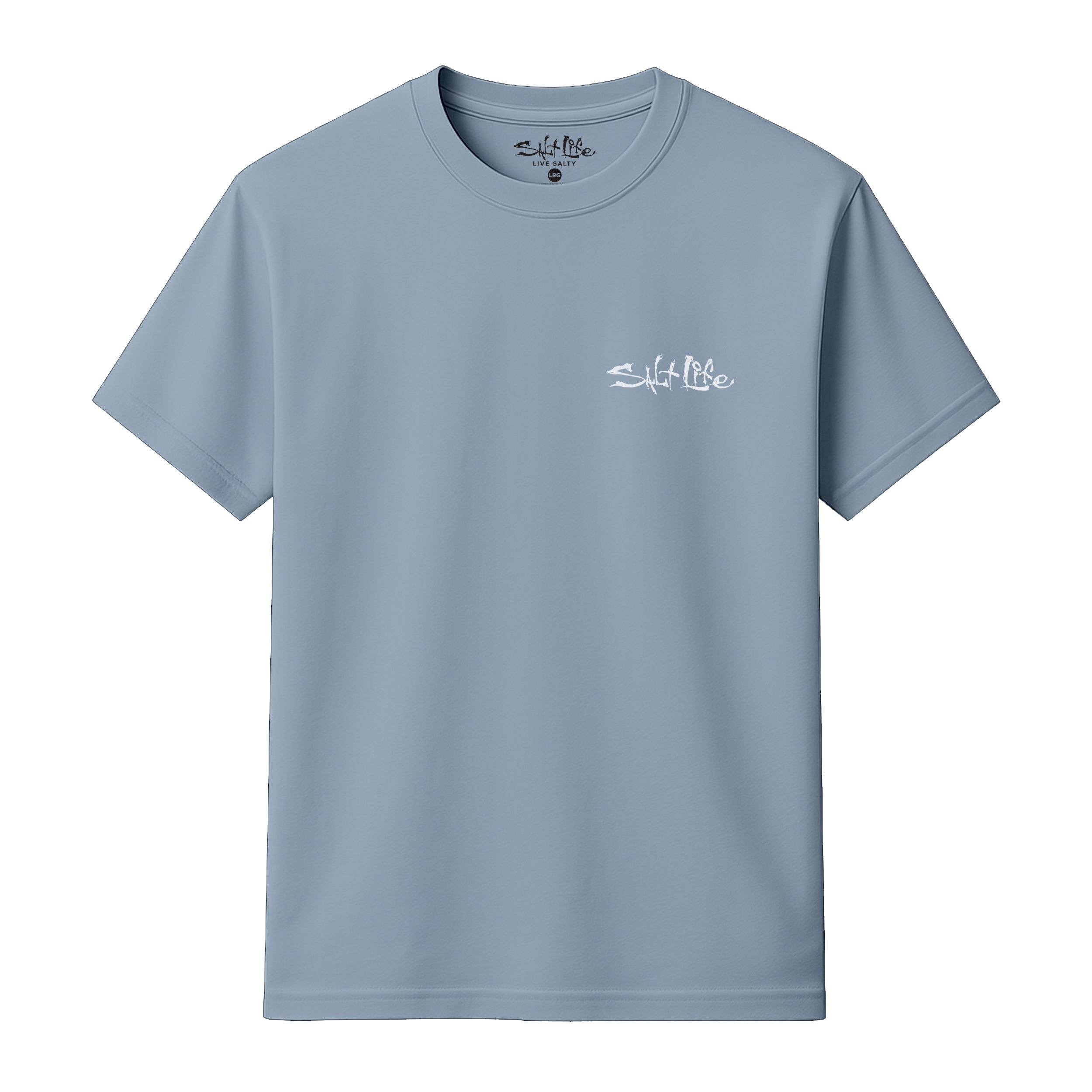 Salt Life Trollin Men's T-Shirt Light Blue