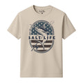 Salt Life Salty & Proud Retro Men's T-Shirt Ecru