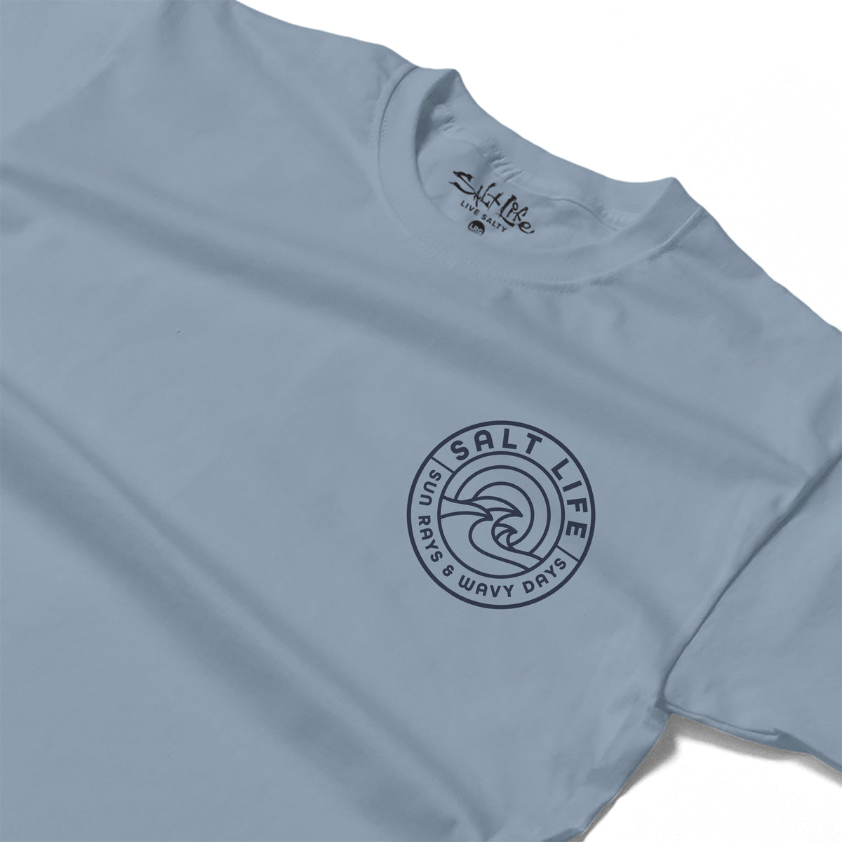 Salt Life Rays For Days Mono Men's T-Shirt Light Blue