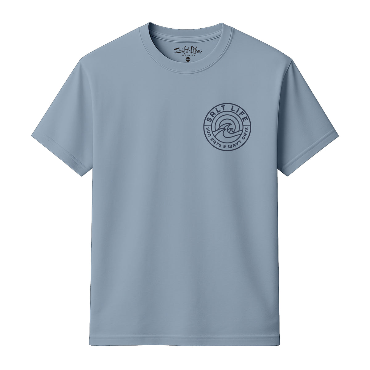 Salt Life Rays For Days Mono Men's T-Shirt Light Blue