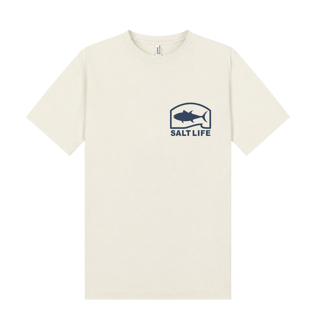 Ecru Printed T-shirt Front