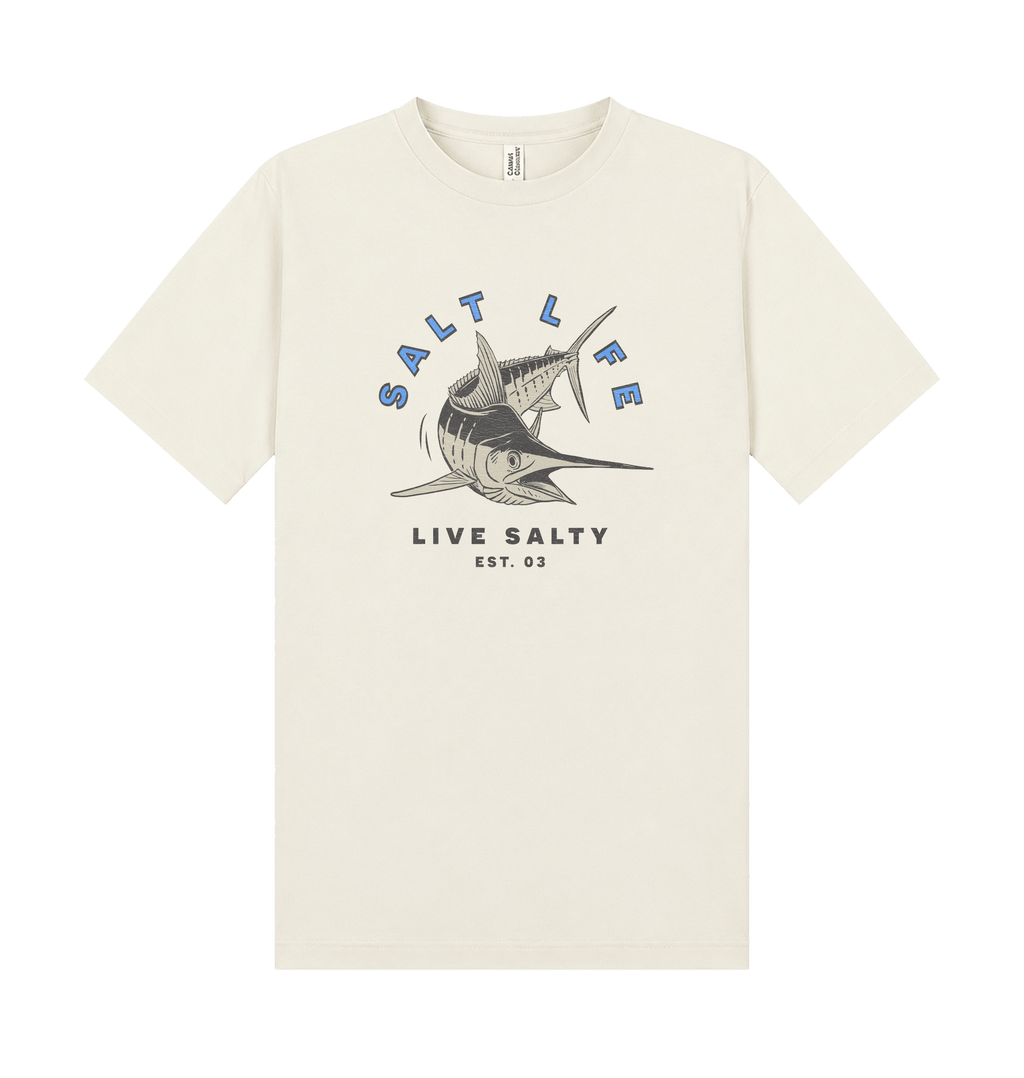 Ecru Printed T-shirt Front