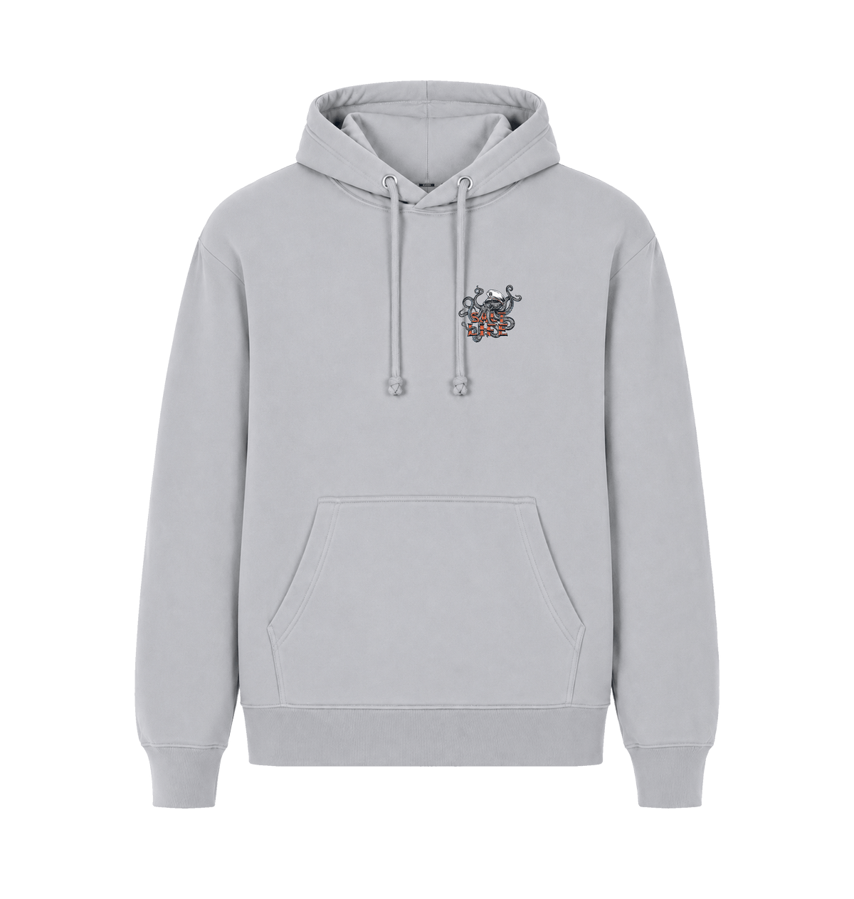 Sport Grey Printed Hoody Front
