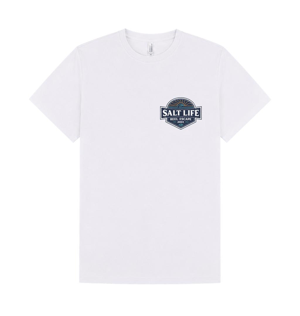 White Printed T-shirt Front