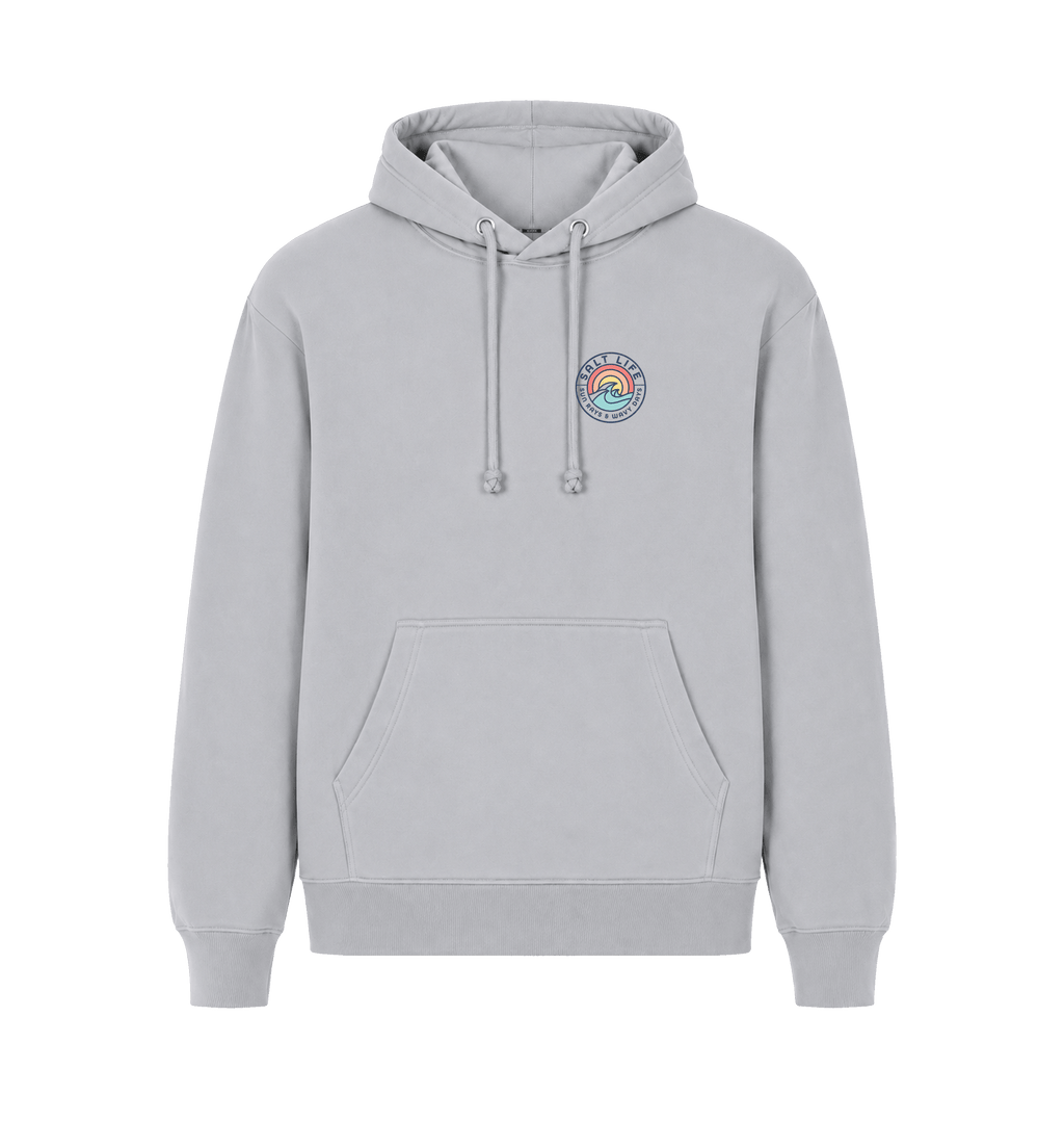 Sport Grey Printed Hoody Front